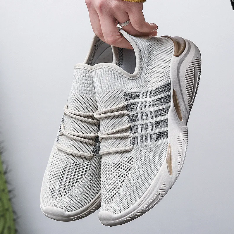 2019 Fashion Men Shoes Casual Weaving Fly Mesh Breathable Light Soft Black Slipon Mens Shoes Male Trainers Sneakers 2019 Fashion Men Shoes Casual Weaving Fly Mesh Breathable Light Soft Black Slipon Mens Shoes Male Trainers Sneakers