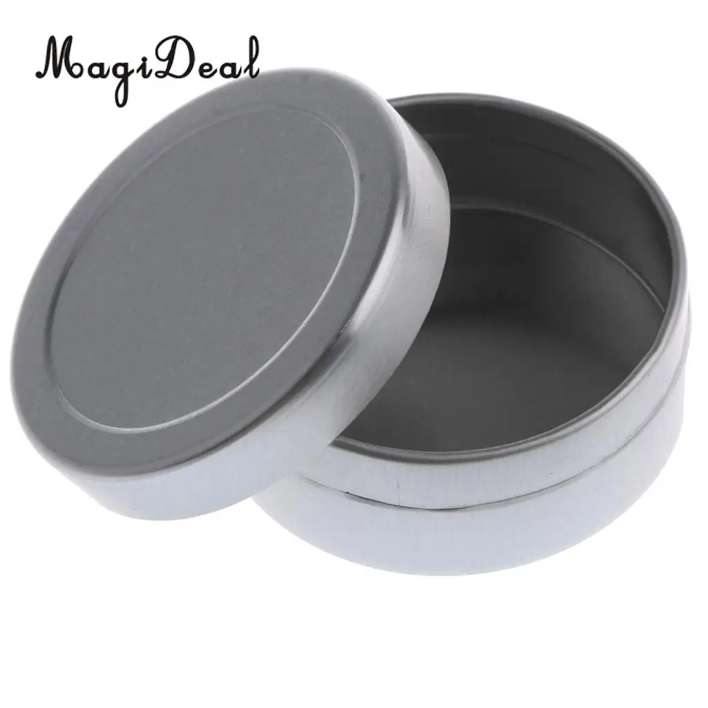TOP 10x 10g Round Aluminum Cosmetics Cream Empty Lip Balm Containers Jars Tin Makeup Box Crafts Pot Bottle Screw Thread