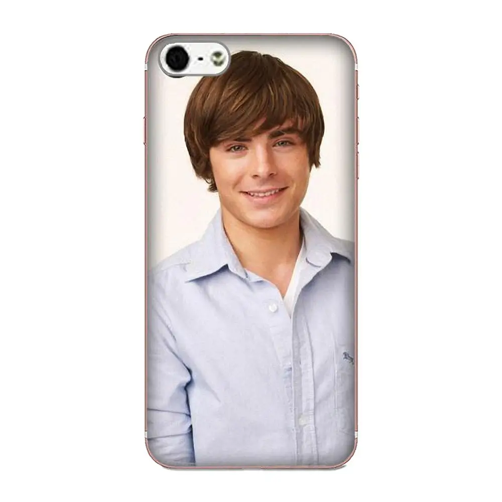 Прозрачный чехол для Apple iPhone 4 4S 5 5C 5S SE 6 6S 7 8 Plus X XS Max XR Zac Efron Douchey|Чехлы-накладки| |