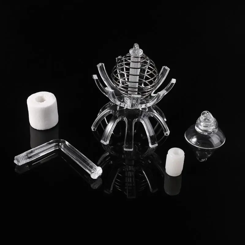 

Aquarium Multifunction Fish Shrimp Feeder Moss Dry Spinachl Feeding Cage Fish Tank