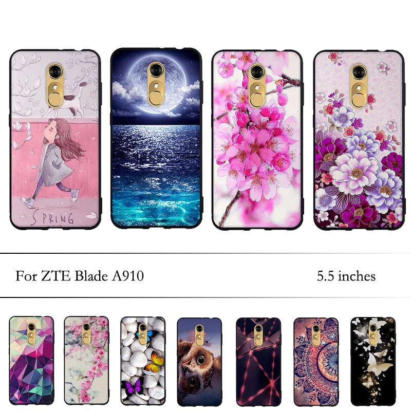 Case for ZTE Blade A910 Cover Bumper Soft TPU Silicone Covers Fundas Bag Coque | Мобильные телефоны и аксессуары