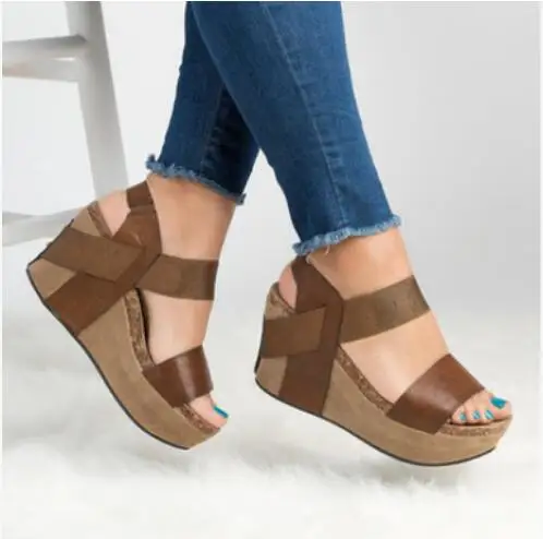 girls platform sandals