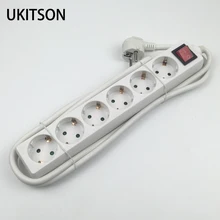Power Strip Sockets Portable Strip EU DE Plug Adapter 3 4 5 6 Ports Outlet Extension Socket With CE GS Mark Power Strip Sockets Portable Strip EU DE Plug Adapter 3 4 5 6 Ports Outlet Extension Socket With CE GS Mark