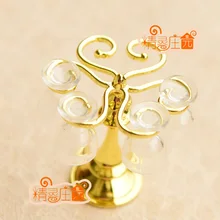 Мини кукольный домик Миниатюрные аксессуары для мини-мебели для бокалов стойка для фужеров