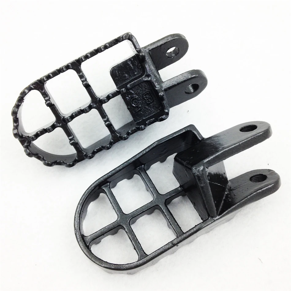 

motorcycle parts GRAY Motocross MX Foot Pegs For Honda CR80R CR85R XR250R XR400R XR600R XR650R