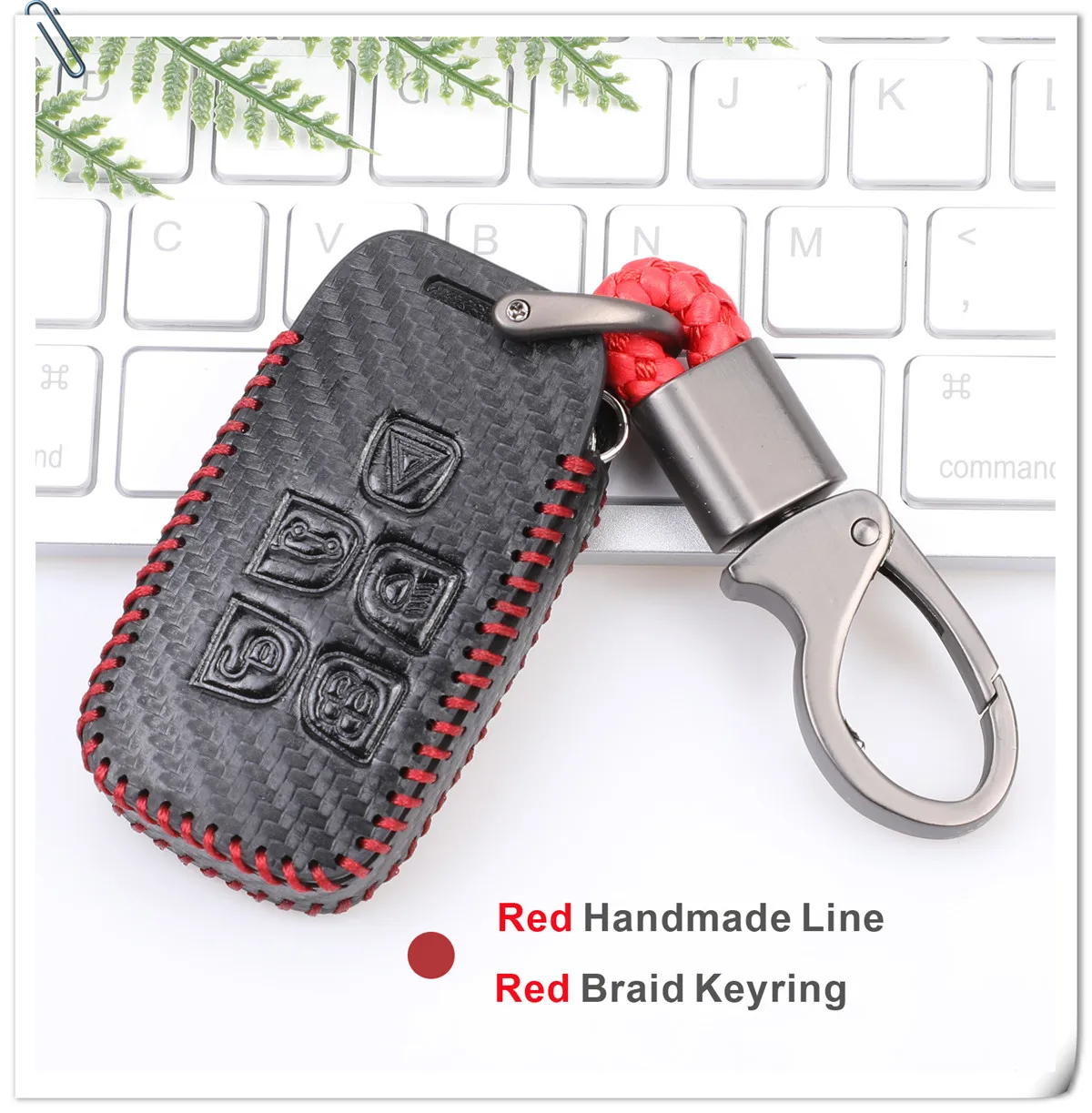 Cover chiave in carbonio per Jaguar XE XJ XJL XF C-X16 chitarra Land Rover A9 Range Rover Sport Evoque Freelander 2 Discovery custodia in pelle 12 Cover chiave in carbonio per Jaguar XE XJ XJL XF C-X16 chitarra Land Rover A9 Range Rover Sport Evoque Freelander 2 Discovery custodia in pelle - HTB1F4gEXBr0gK0jSZFnq6zRRXXaY