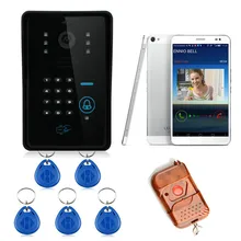 Беспроводной Wi-Fi пульт дистанционного видео Камера телефон двери Дверные звонки дома безопасности для телефона