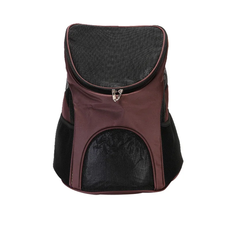 Pawstrip переноска для собак, рюкзак для маленьких собак, сетчатая дышащая сумка для кошек, рюкзак для щенков, для чихуахуа, Тедди, 36*27*40 см - Цвет: Brown