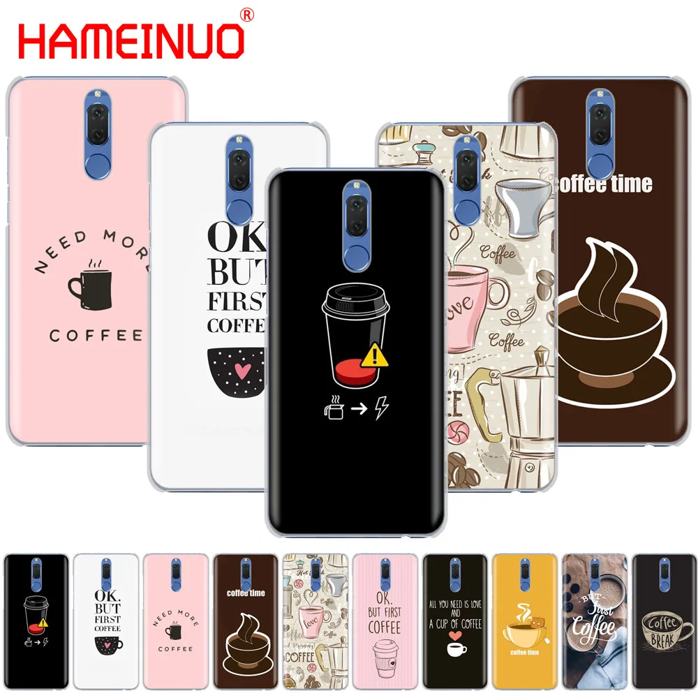HAMEINUO кофейное время Розовый чехол для телефона Huawei NOVA 2 2S 3e PLUS LITE P smart 2018 enjoy 7s mate 7 8 9