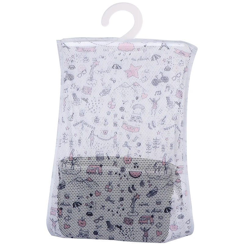 

hanging rack Drying Net Windproof drying rack Fine mesh print pillow toys Sun pillow clip drying pillow Multifunctional net bag