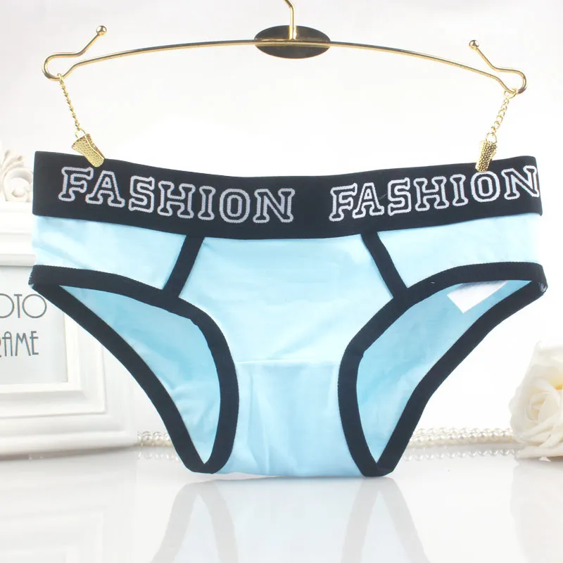 2018 New Brand Fashion Sexy Briefs Women's 100% Cotton Breathable Panties Underwear Women (24)