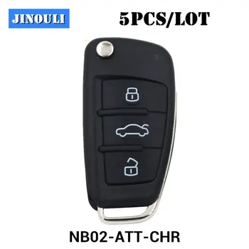 

5pcs/Lot Free shipping Original NB02 3 button remote key with NB-ATT-46 model for URG200/KD900/KD200 machine