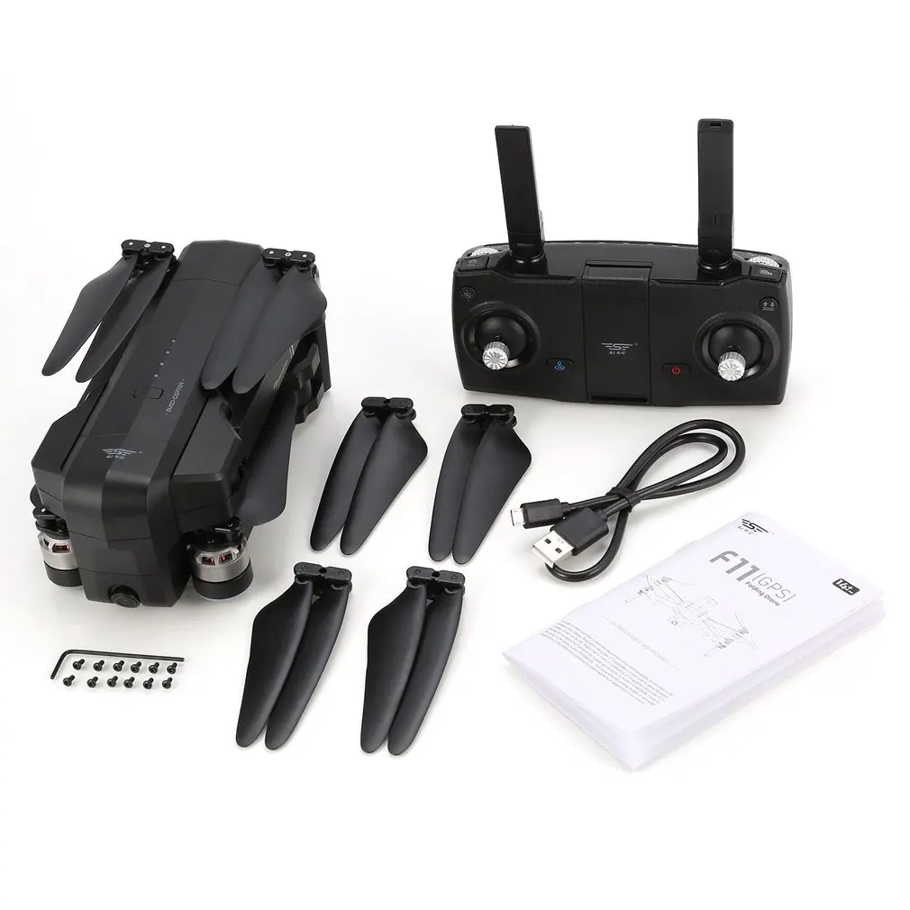 SJR/C F11 gps 5G Wi-Fi FPV с камерой 1080P 25 минут время полета бесщеточный складной рычаг селфи RC Дрон Квадрокоптер