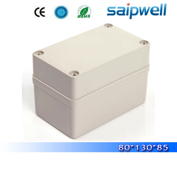 Saipwell 80 130 85mm Free Shipping IP66 custom electronic instrument plastic outdoor enclosure High quality DS