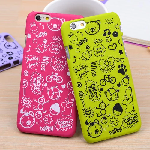 HOT! New Luxury Cartoon Magic Girl Phone Covers For iphone