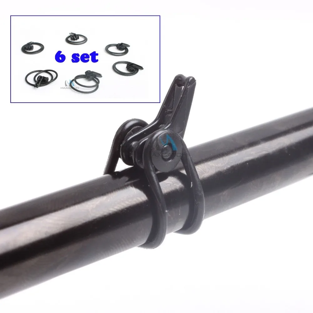 6pc/lot Best price plastic fishing hook holder, tenkara rod easy hold