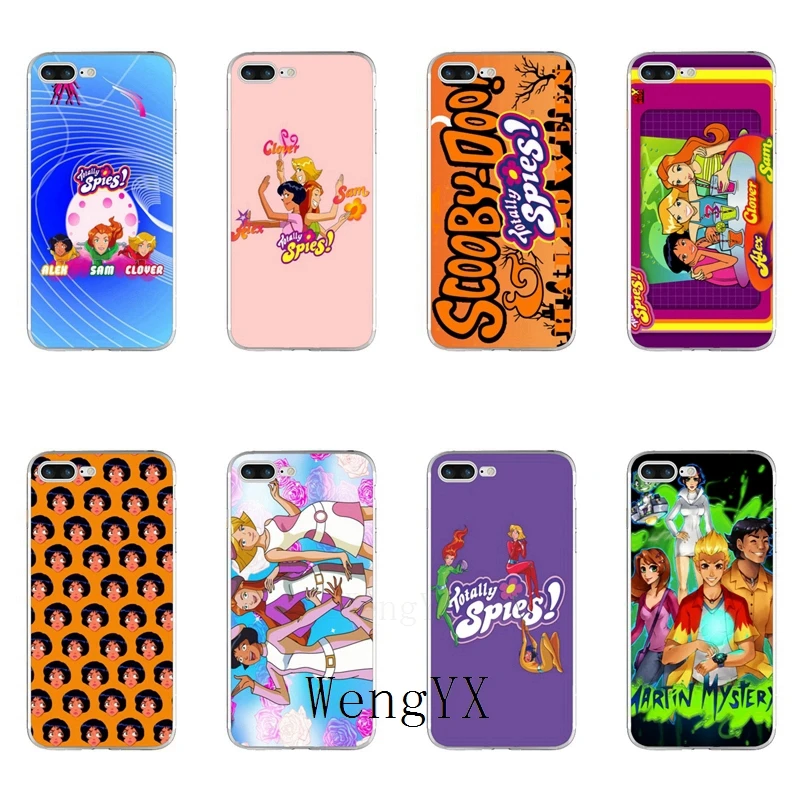 

WengYX cartoon Totally Spies poster silicone Soft phone case For Xiaomi Mi 6 6X A1 5 5s 5x mix max 2 Redmi Note 4 5 5A pro plus