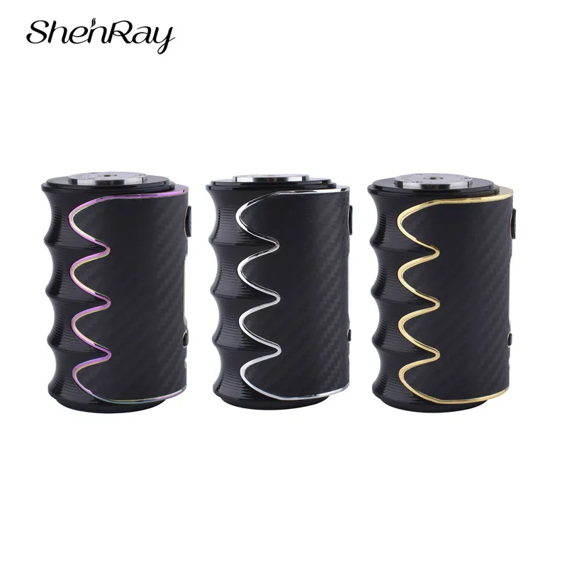 

Authentic ShenRay GEO 75W TC VW Box Mod 18650 / 26650 VW Interchangeable Vape Mod for Electronic Cigarette Atomizer