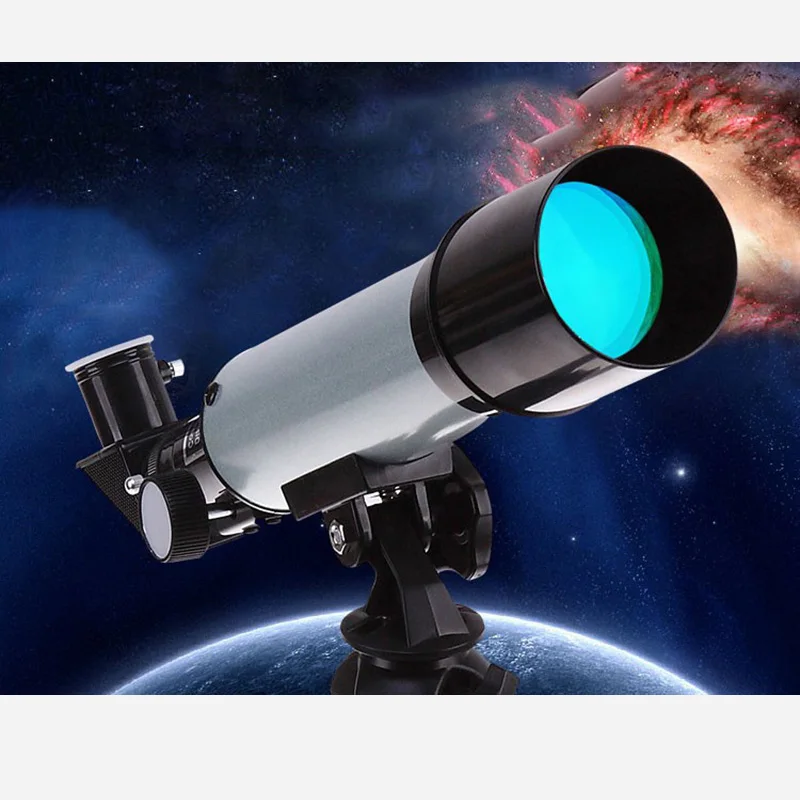 

Professional Zooming Outdoor Spotting 50mm Refractor Monocular Space Astronomical Telescope with Tripod Kids Festival Gift