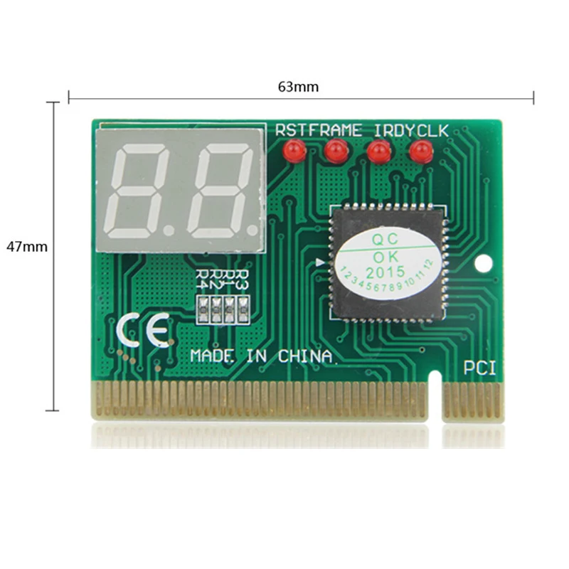 PC диагностический пост карта 2 цифры PCI Post карта адаптер для материнской платы тестер анализатор пластик металл высокая стабильность код для компьютера