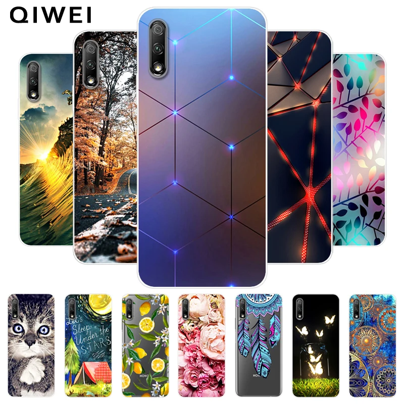 Чехол для Huawei Y9S милый Модный мягкий силиконовый чехол из ТПУ Y9s 2019 Y 9S чехлы