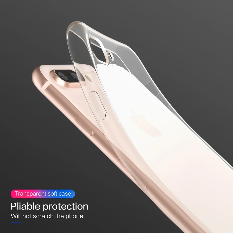 Чехол PZOZ для iPhone X Xs Max Xr 6 6s 7 8 Plus 8 Plus, защитный чехол для телефона, прозрачный роскошный чехол из ТПУ и силикона, чехол, сумка