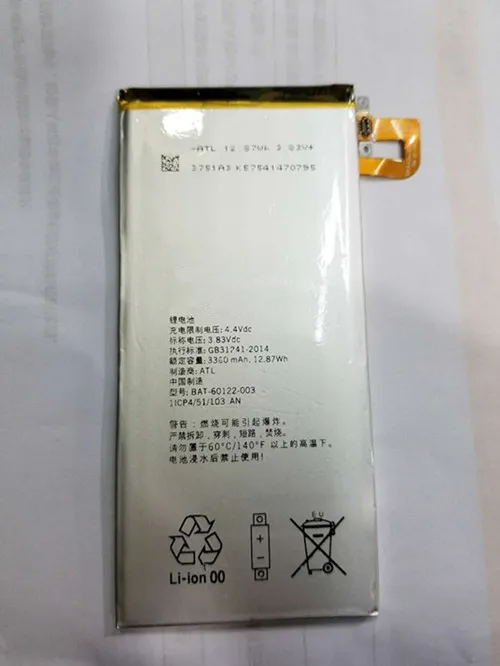 

For BlackBerry Priv Mobile phone battery 3360mAh BAT-60122-003 BlackBerry