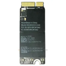 BCM94331CSAX Wi-Fi bluetooth-адаптер BT для retina Pro плата Airport 1" A1398 MC975 MC976 13" A1425 MD212 MD213 ноутбук