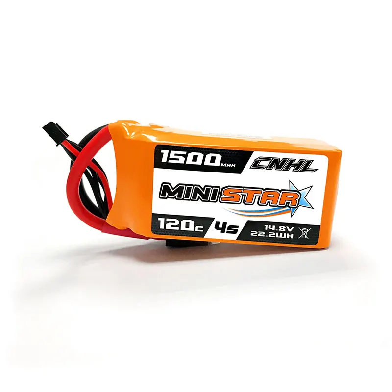 2 шт CNHL MiniStar 1500 mAh 14,8 V 4S 120C Lipo батарея