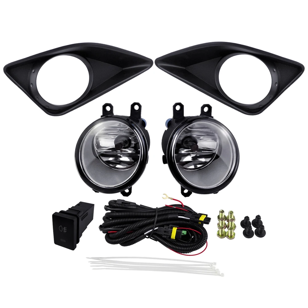 

High Power Car Front Lights For Toyota Corolla 2009 Corolla Altis 2008 12V 55W Super Bright Work Light Fog Lamp Kits Replacement