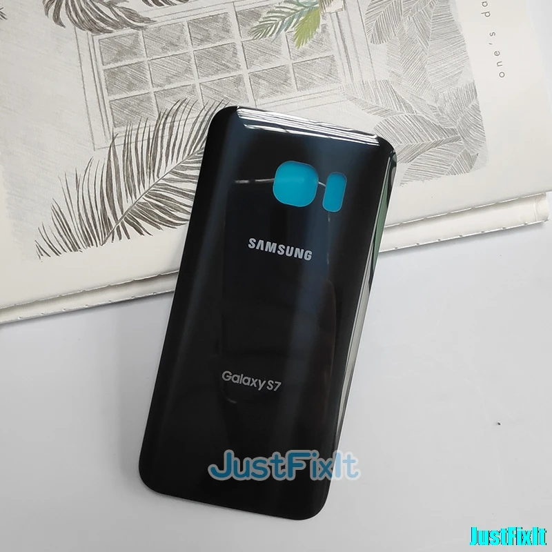 Сменный Чехол для батареи для SAMSUNG Galaxy S7 edge G930A G930F G935F G935A задняя крышка для батареи Задняя стеклянная крышка корпуса чехол