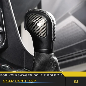 

For Volkswagen Golf 7 Golf 7.5 Car Styling Gear Shift Hand Brake Top Cover Frame Trim Sticker Interior Accessories