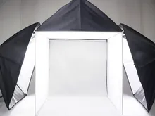 Adearstudio 3 lamp studior set 60cm 3 softbox light soft Portable 50cm Camera Photo Studio Tent
