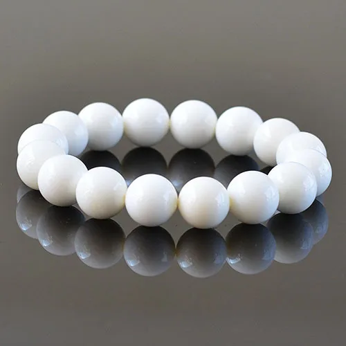 Браслет Yanting из природной тридакны стильные ювелирные изделия с белыми бусинами