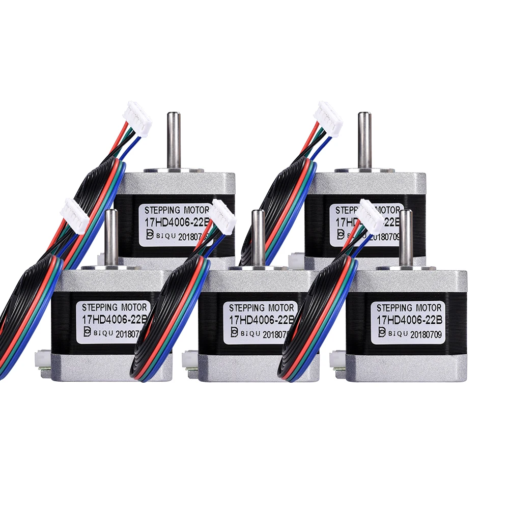 Motor para Peças de Impressora Pces 40mm Motor Deslizante 42 Nema 17 1.3a 17hd4006 Cnc Xyz 3d 4 - 5 Nema17 9 Computador e Escritório