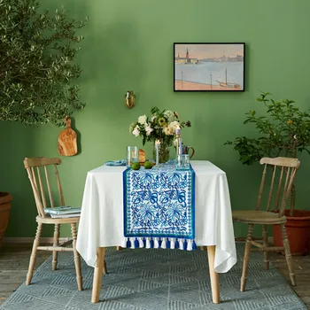 

The Nile table runner linens cloth home office hotel wedding party interior decoration