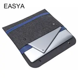 Easya Новый Тетрадь лайнер кожаный чехол сумка для Apple MacBook Air Pro Retina 12 13 15 дюймов ноутбука Портативный ноутбук Сумки