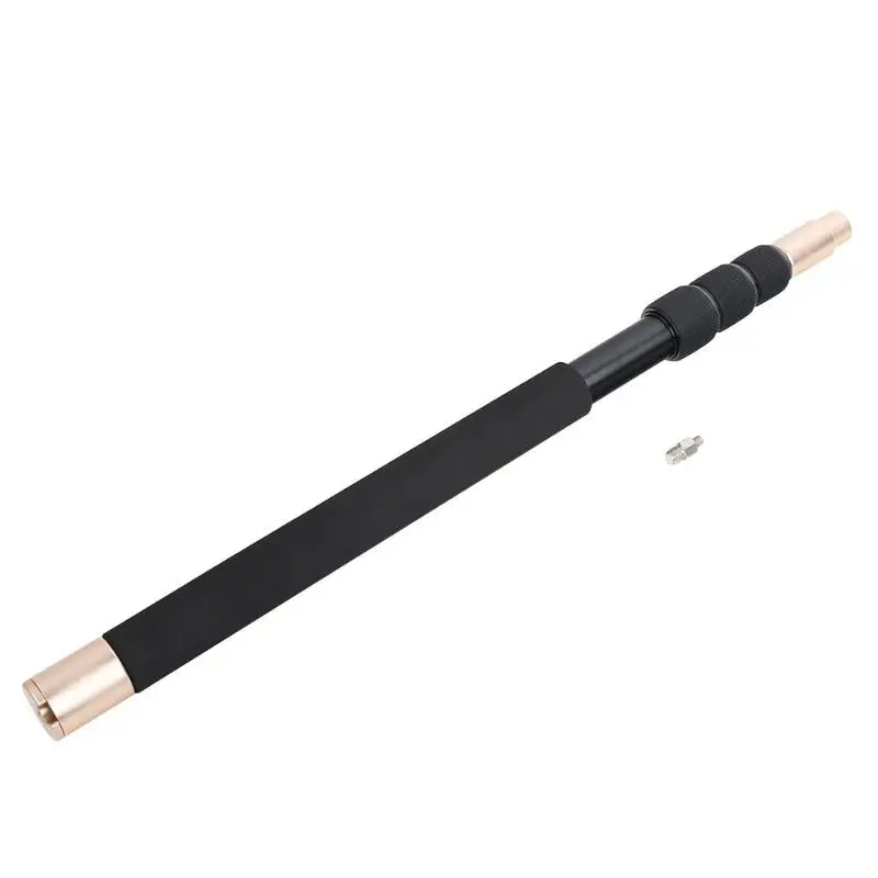 

Aluminum Alloy Mic Stand Handheld Grip Rod Flash Speedlite Microphone Pole Holder Extension for Stereo Video Filming