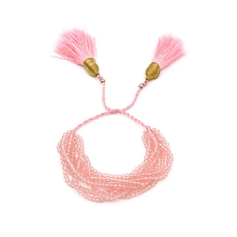 Go2boho Perles MIYUKI браслет для женщин ювелирные изделия розовое сердце браслет Pulseras Mujer Bileklik подарок - Окраска металла: C-B190001F Bileklik