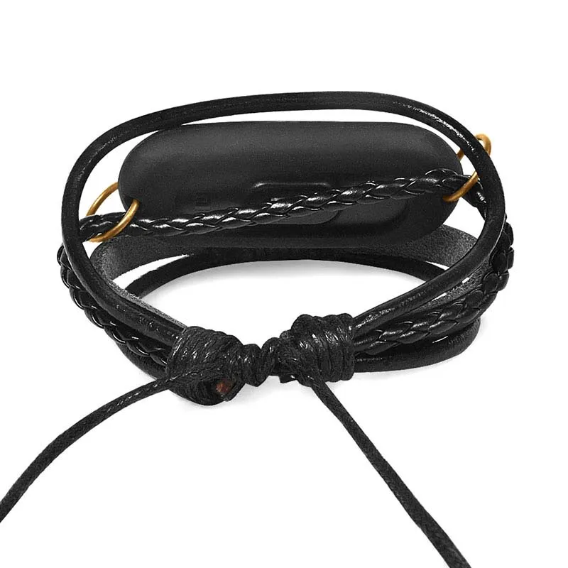 

Multilayer Braided Replacement Strap Handmade Knitted Chain for Xiaomi Mi Band 3 WIF66
