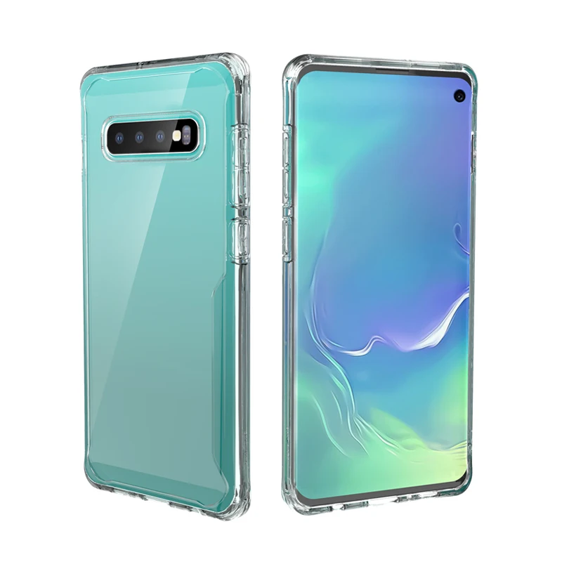 

Luxury Case For Samsung Galaxy S10 Plus ADKO Nature Soft TPU Silicone Clear Transparent Phone Cover For S10e