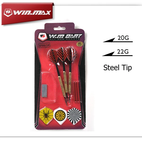 With Accessories! WINMAX Cheap & Good Quality Steel Dart Barrels Steel
