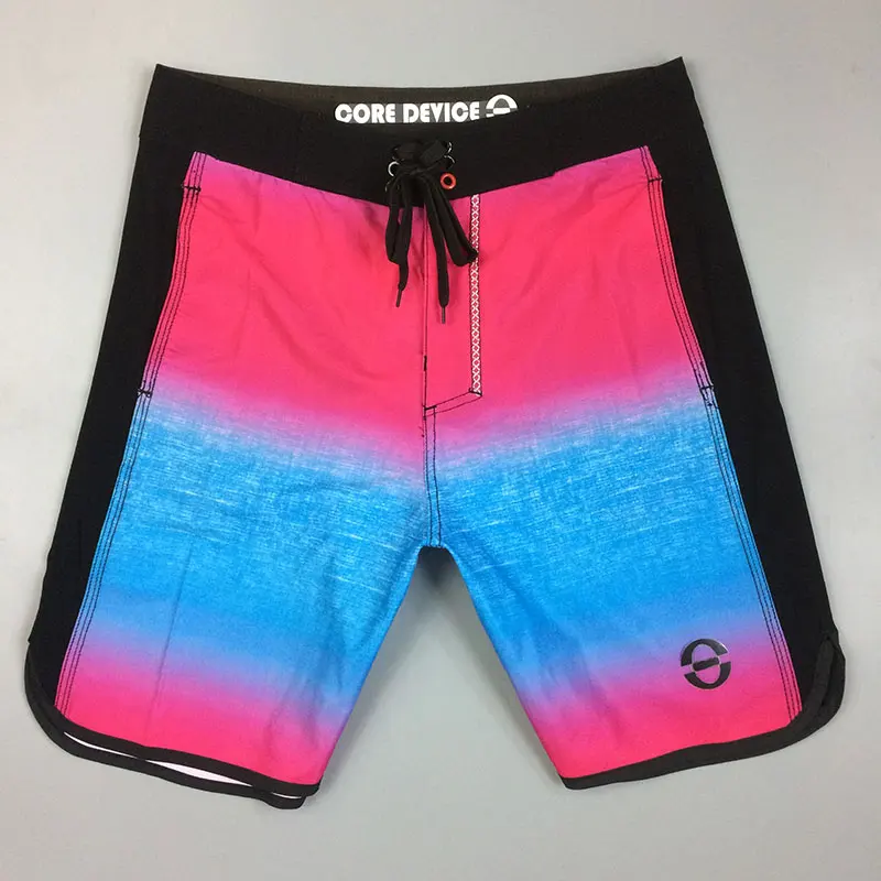 

2019 Beach wear quick dry beach shorts High quality elastic fabric brand board men bermudas masculina de marca boardshorts