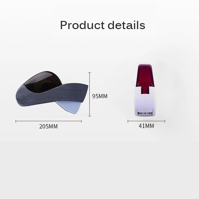 Auto Tape Dispenser 205mm One Press Hand-Held Intelligent Automatic Tape Dispenser Cutter Adhesive Holder Packaging Cutter