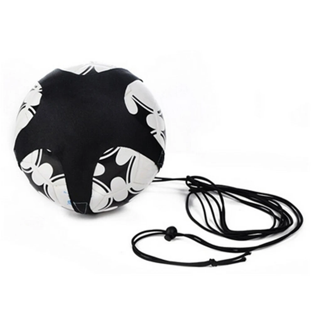 Регулируемый футбольный кик сольный тренировочный пояс контроль навыки футбольная практика оборудование для обучения