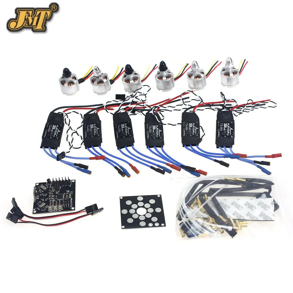 

JMT RC Toy Accessory KKMulticopter V2.3 Circuit Board Flight Control 920KV Brushless Motor 30A ESC Propeller for UFO Drone