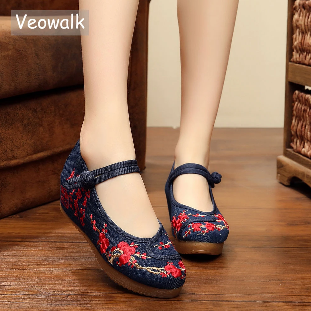 flat navy shoes ladies