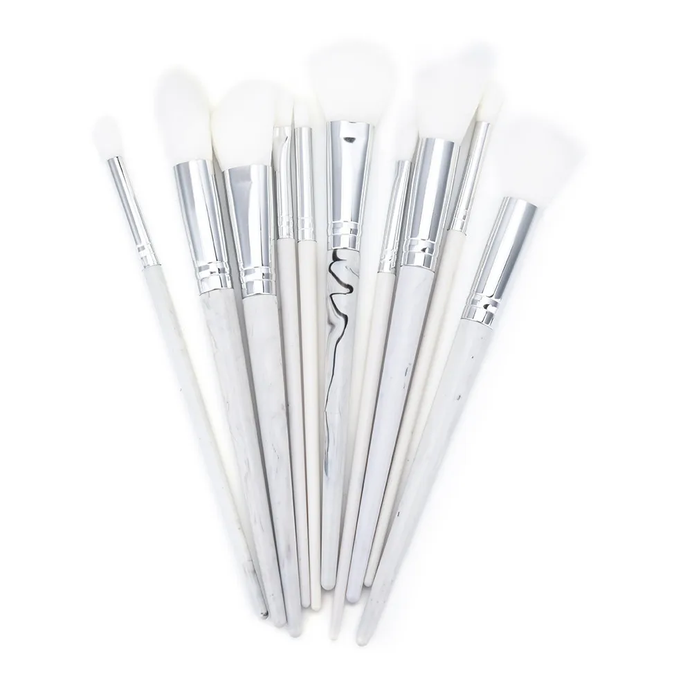 10PCS Make Up Foundation Eyebrow Professional Makeup Brushes Set 10PCS Make Up Foundation Eyebrow Professional Makeup Brushes Set