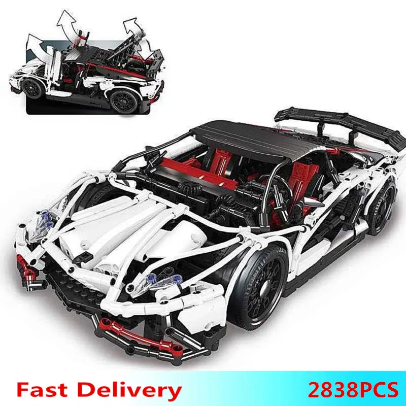 

LEPIN 23006 Legoing MOC Aventador LP 720-4 Pirelli Edition Model Building Blocks Bricks Set Figures Kids DIY Toys Birthday Gifts