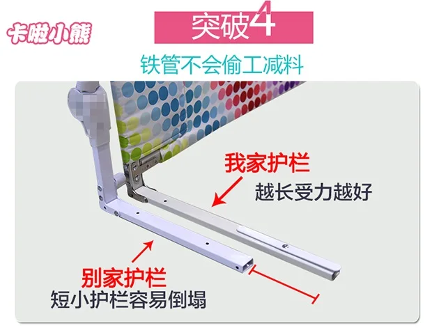 Обновленная детская безопасная ограждение для кровати детская кровать с загородкой 1,8 метров кровать буферного типа общего 150 см 200 см